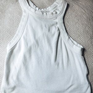 White Crop Top
